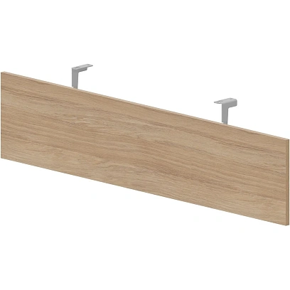 Передняя панель Artwood для стола 136х30х1.8см Дуб свет/Алюминий UVF160OWAL