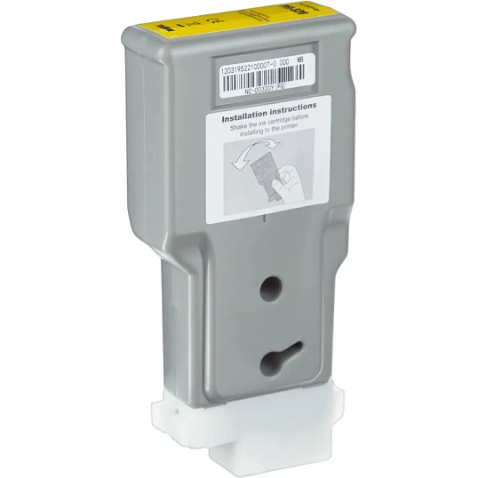 Картридж струйный Комус PFI-320Y (2893C001) жел. для TM-200/205/300/305