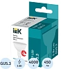Лампа светодиодная IEK ECO MR16 LLE-MR16-5-230-40-GU5 5Вт 4000К GU5.3