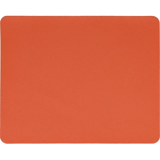 Коврик для мыши HMP0004 иск.кожа/22х18х0,12/оранжевый
