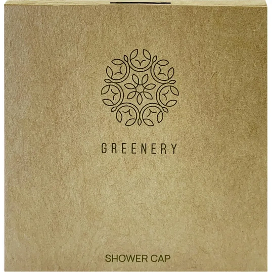 Шапочка для душа GREENERY ,картон,250шт