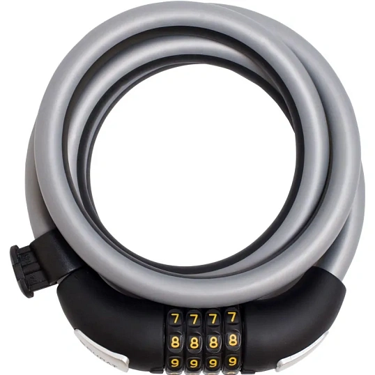Замок велосипедный тросовый кодовый_УЗК Булат ВС 557 (1500мм) сталь/пластик