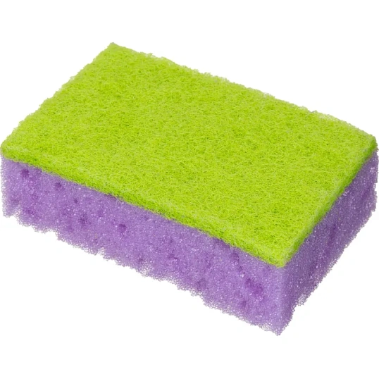 Губки для мытья посуды Master FRESH XL 100х70х33мм 10шт/уп