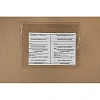 Пакет для сопр.док из прозр. п/э ldpe 240х180+15 стрип мкм SafeDoc 250шт/уп