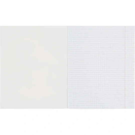 Тетрадь общая А5 48л Волш Единорог гол ,клет,скреп., ВД-лак