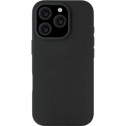 Чехол Rocket Silk,защитн. iPhone 16 Pro,силик,чёрный (RCS664BL63PSL-I24M)