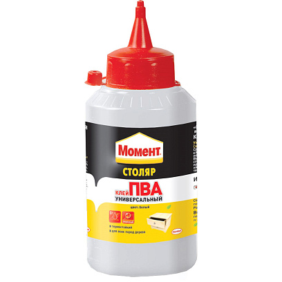 Клей МОМЕНТ столяр клей ПВА 250г 1960505