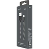 Кабель USB PERO DC-04 micro-USB, 2,5А, 1м, Silver-black