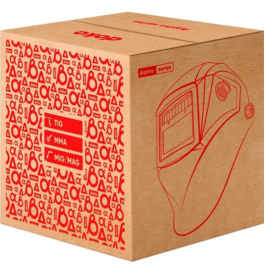 Щиток защитный сварщика с АСФ ADF8 PRO TM DOKA с цифр. упр. 3/4-8/9-13 DIN