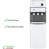 Кулер Ecotronic K30-LCE white-grey, напольный