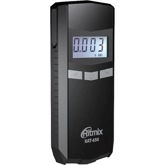 Алкотестер Ritmix RAT-650 электрохимический датчик (80000172)