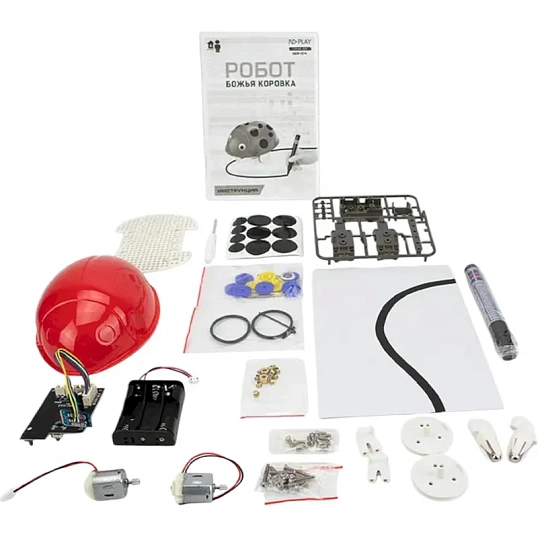Конструктор ND PLAY Робот - божья коровка 284380 NDP-074