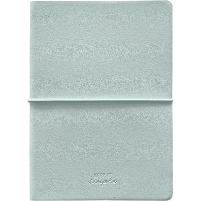 Ежедневник недатированный IF 140x200 160л мягк рез Конфеты I1864/light-blue