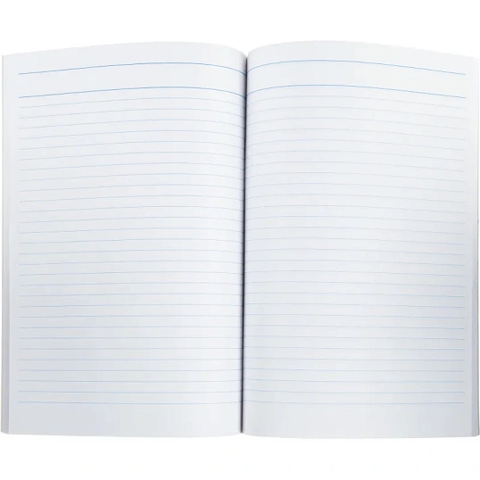 Книга учета 96л. в линейку, обл.картон