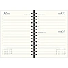 Ежедневник датированный 2026 IF 14х20см 160л, на спир, Basic I1751emb/blue