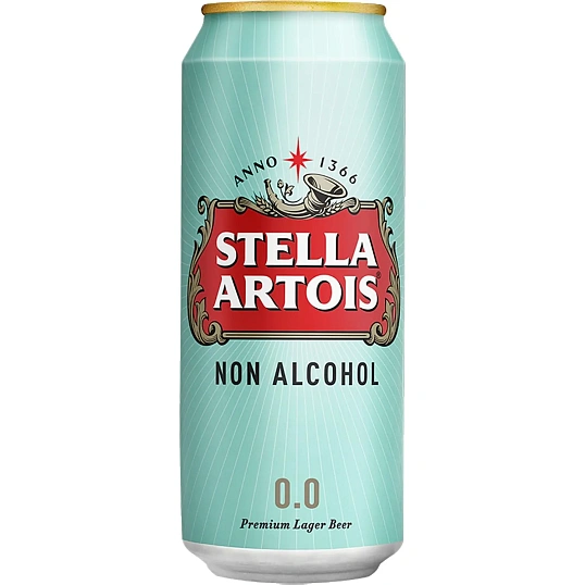 Пиво безалкогольное Stella Artois ж/б 0,45л