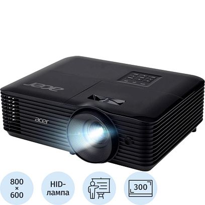 Проектор Acer X119H DLP 4800Lm LS 20000:1 (4000час) 1xUSB typeA 1xHDMI