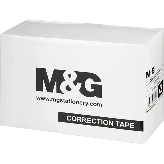 Корректирующая лента M&G, 5мм x 6м,  цвет в ассортименте, в блистере
