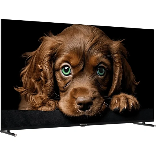 Телевизор 55 Topdevice TDTV55CQ09U_BK, QLED, UHD, смарт (Google TV)