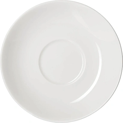 Блюдце 'Кунстверк';фарфор;D=150/54,H=20мм;белый 6шт/уп