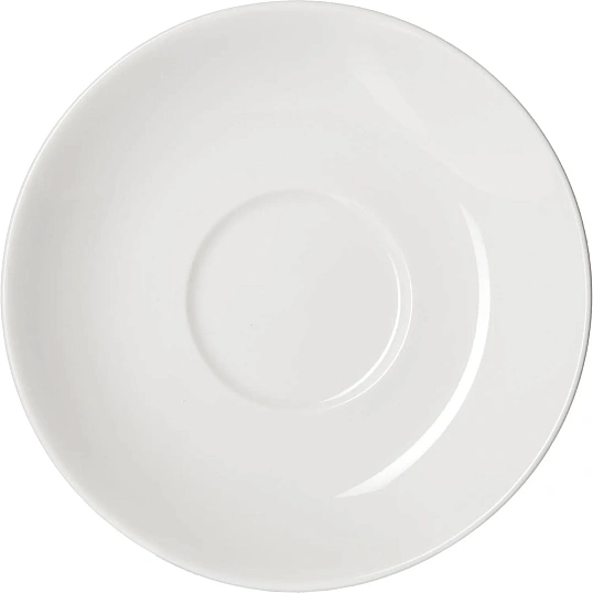 Блюдце 'Кунстверк';фарфор;D=150/54,H=20мм;белый 6шт/уп