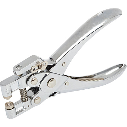 Дырокол для люверсов Attache на 30 л., металл, серебристый