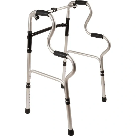 Ходунки , до 135кг, 2-ух ур.,складные, регулир., 77-97см, Barry W HR