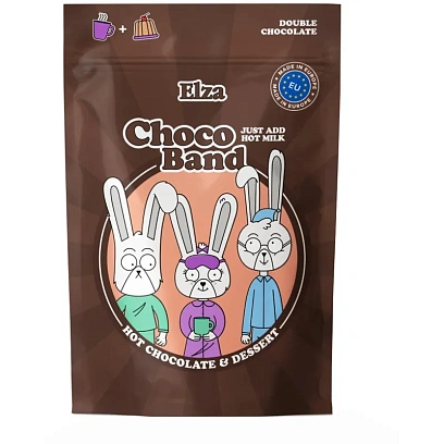 Горячий шоколад - пудинг Choco Band ELZA Creamy Hot Chocolate 200г