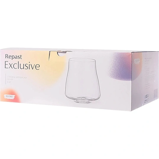 Набор стаканов для виски Repast EXCLUSIVE  350 мл (6 шт),65388