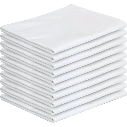 Простыня 2сп (180х210) бязь 145г/м2, белый, 10шт