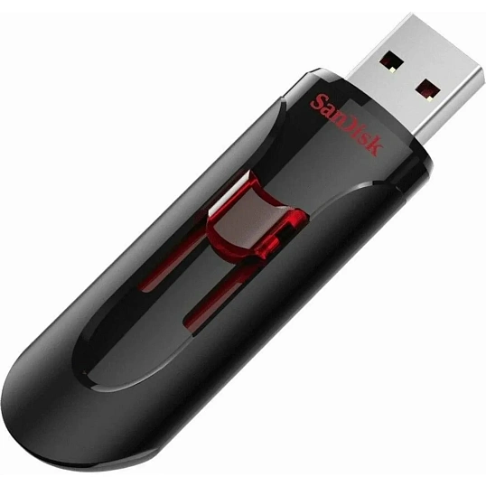 Флеш-память 64GB SanDisk CZ600 Cruzer Glide, USB 3.0