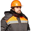 Костюм рабочий зимний муж з45-КПК сер/оранж (р.48-50) 182-188