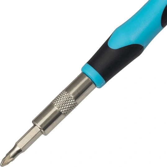 Набор отверток Topfort с трещоткой, битами, крюками 60 предметов (542160)