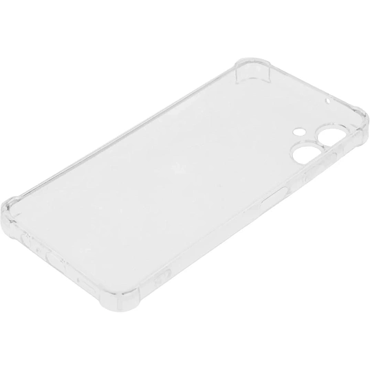 Чехол PERO силикон для Samsung A06 прозрачный усиленный
