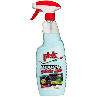 Полироль пластика  Plak 2R  (МОЛОЧКО голубое), 750 мл. (триг.) PLAK L1992