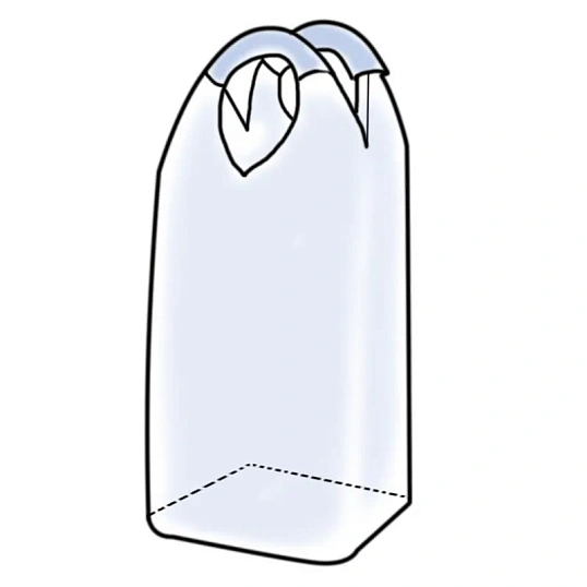 Биг Бэг 2-х стропный, 75x75x150 см., верх-открытый, дно глухое