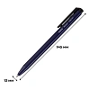 Ручка шариковая автоматическая Attache Rocket, д.ш. 0,5 мм, синяя