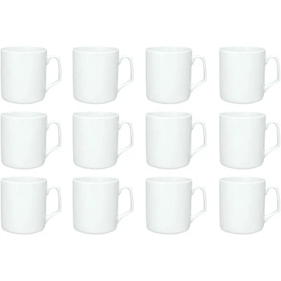 Набор кружек 350 см3 ф.355а эльза  12 шт/уп