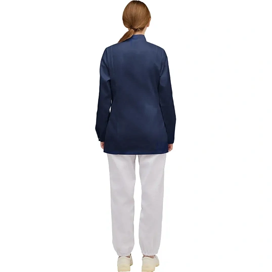 Куртка для пищевого пр-ва жен. у17-КУ ХАССП син.(р.44-46) р.158-164