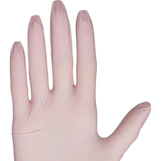 Перчатки нитрил., н/с н/о 3,5гр/шт роз.FOXY-GLOVES M 50 пар/уп ШК5485/08621