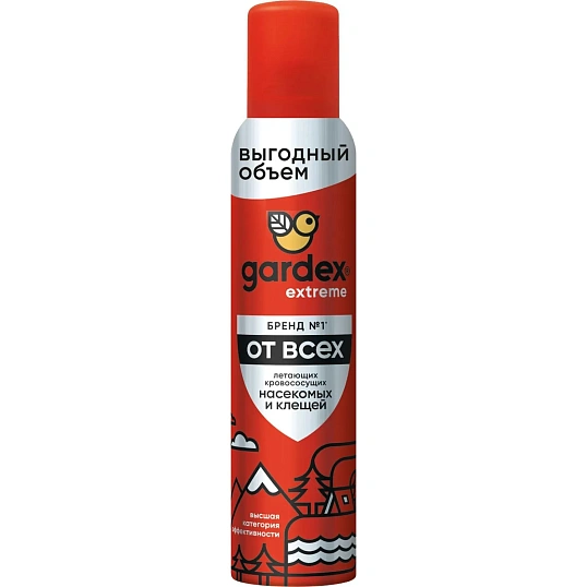 Средство от насекомых Gardex Extreme Аэроз от лет кровос насек и клещ 200мл