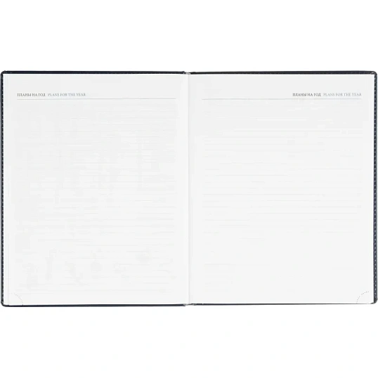 Еженедельник датированный 2026, синий,А4, 213х265 мм,160 стр,АТТАСНЕ Agenda