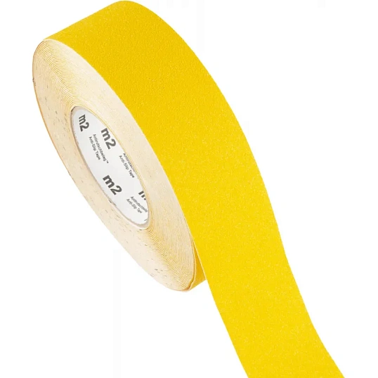 Лента противоскользящая 50мм х 18,3м желтая (M1GR0