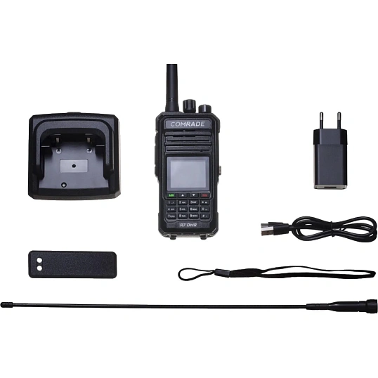 Рация Comrade R7 DMR NEW двухдиапазонная