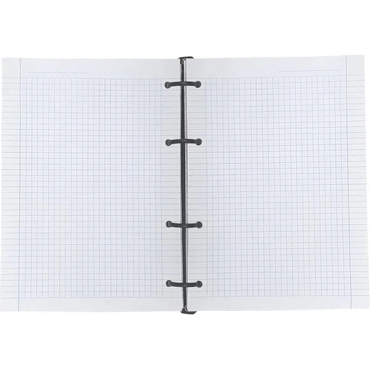 Тетрадь общая BeSmart А5 120л, клетка, кольца, Storm брызги N1993