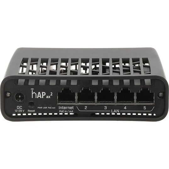 Маршрутизатор MikroTik hAP ax2 C52iG-5HaxD2HaxD-TC 5RJ45x1Gbit 1 POE
