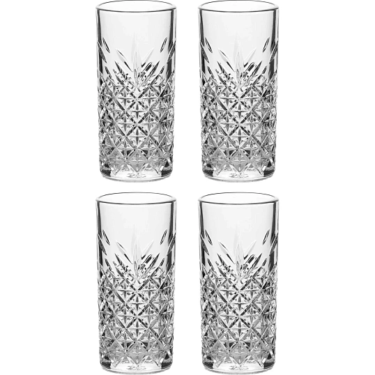 Набор стаканов Таймлесс 295 мл 4 шт