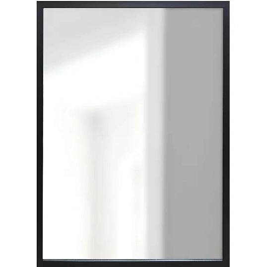 Зеркало МИР_в раме ПЛС 540х30х740 / 500х700 (365007730) черный
