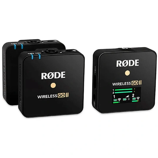 Радиосистема Rode Wireless GO II, ультракомпактная, 2-х канальн, накамерная