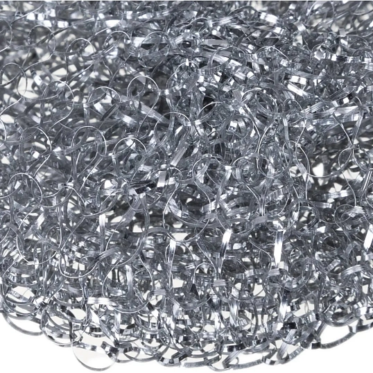 Губка-мочалка металлическая для мытья посуды 90х90x25мм 14г 10шт/уп